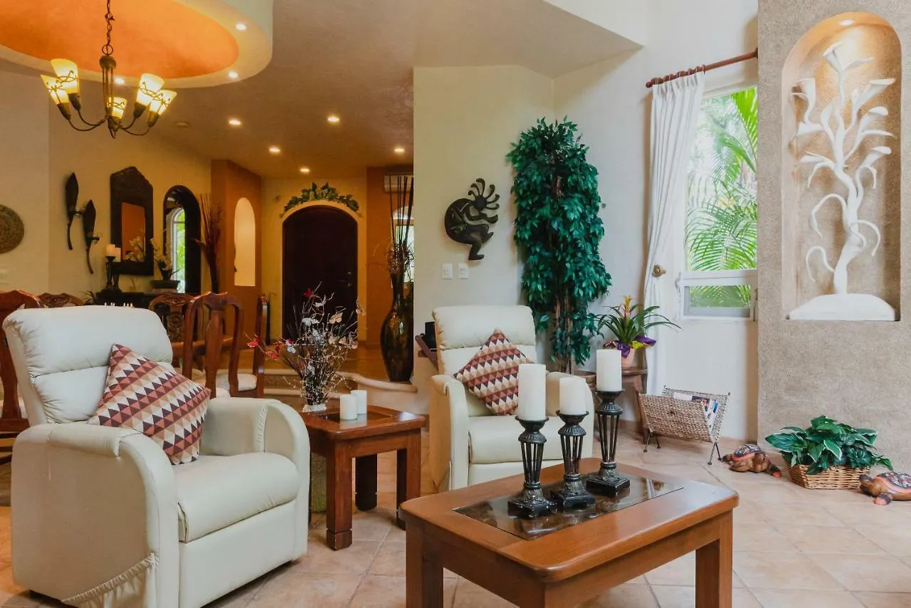 Сasa de vacaciones Casa Cascada - 3 Bdrm House For 6, Close To The Beach Playa del Carmen México